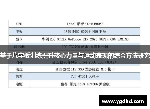 基于八字板训练提升核心力量与运动表现的综合方法研究